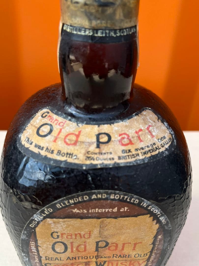 Old Parr スコッチウイスキー ティンキャップ 古酒　希少ボトル
