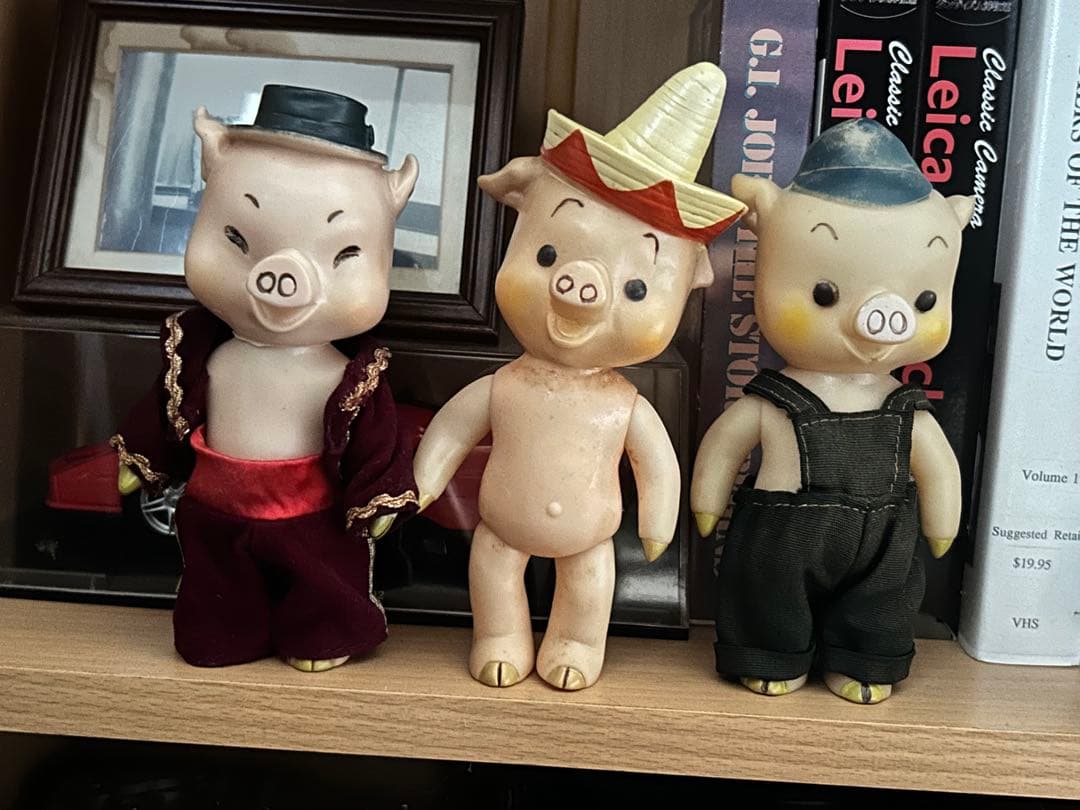 ブーフーウーフィギュア 3体セット　バンダイ　おかあさんといっしょ　NHK