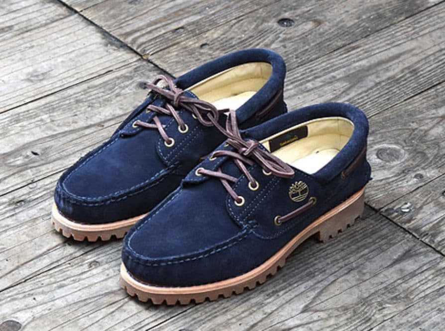 Timberland 3eye クラシック スウェード ダークブルー