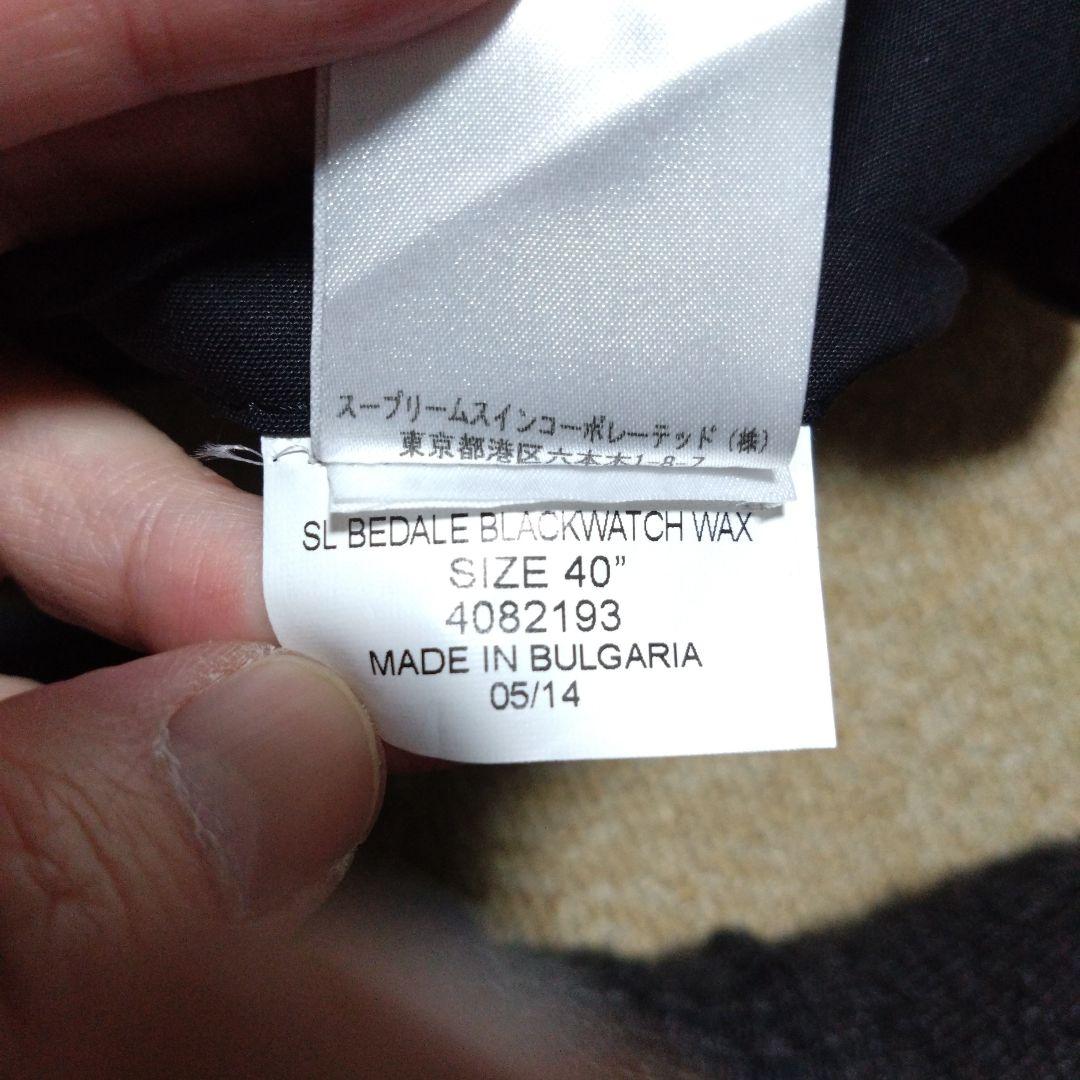 美品 ビデイルSL ウール生地 ブラックウォッチ サイズ40 ブルガリア製