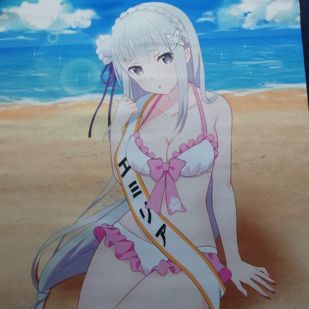 エミリア　タペストリー　WonderGOO　Reゼロから始める異世界生活　リゼロ