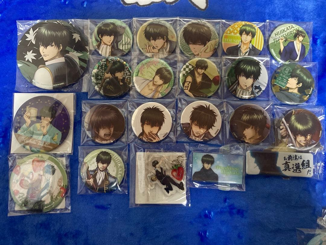 銀魂 土方十四郎 缶バッジ まとめ売り