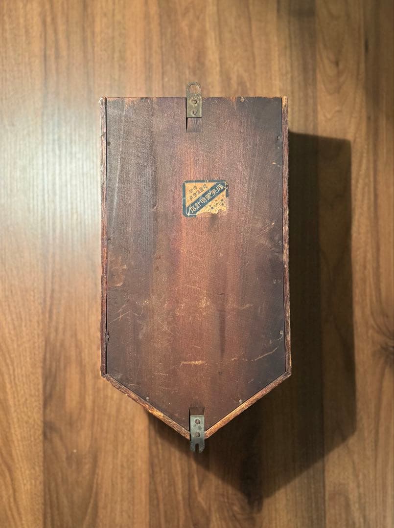 柱時計　完動品　美品　精工舎　スリゲル29號　昭和レトロ　ゼンマイ　ユンハンス