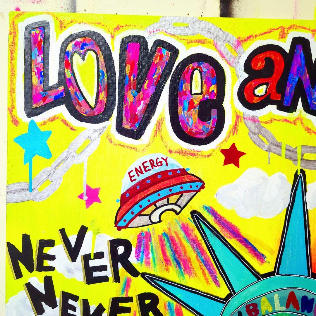 【一点物:原画】LOVE and PEACE《F40号》