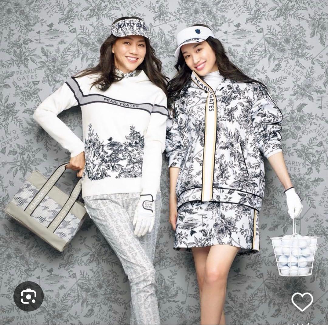 新品タグ付き　PEARLY GATES 花柄ジャケット サイズ1 サーモライト