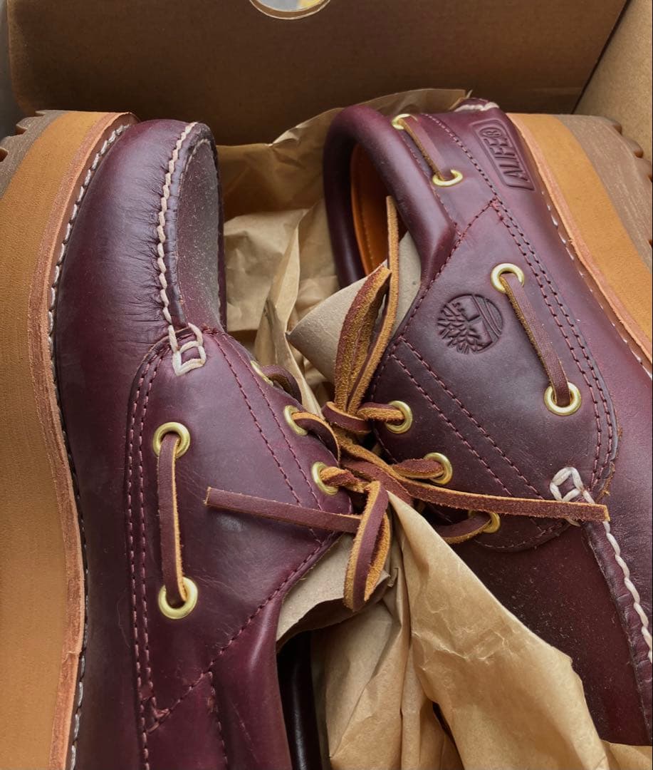 Timberland × A LIFE NY コラボ デッキシューズ