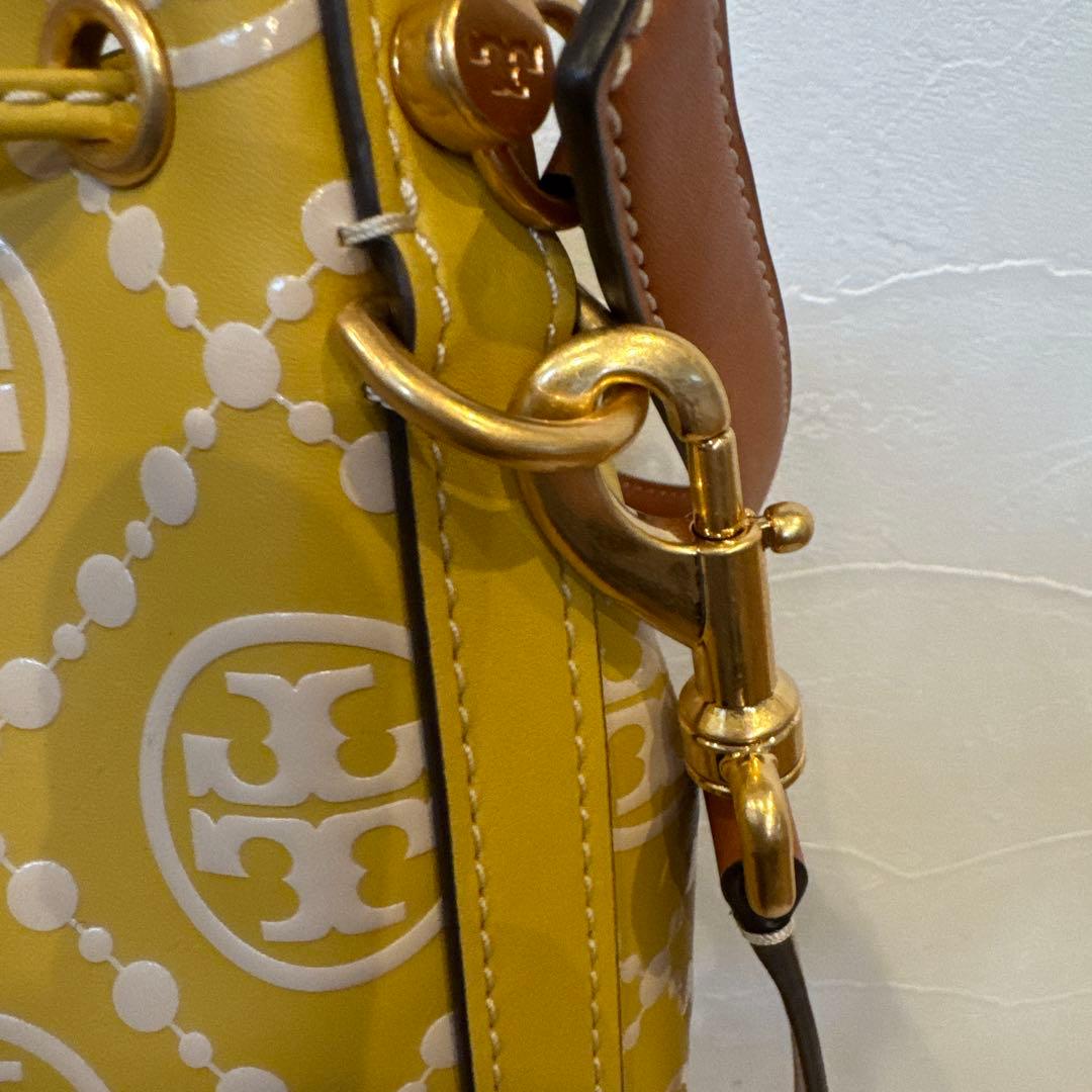 Tory Burch バケットバック　イエロー