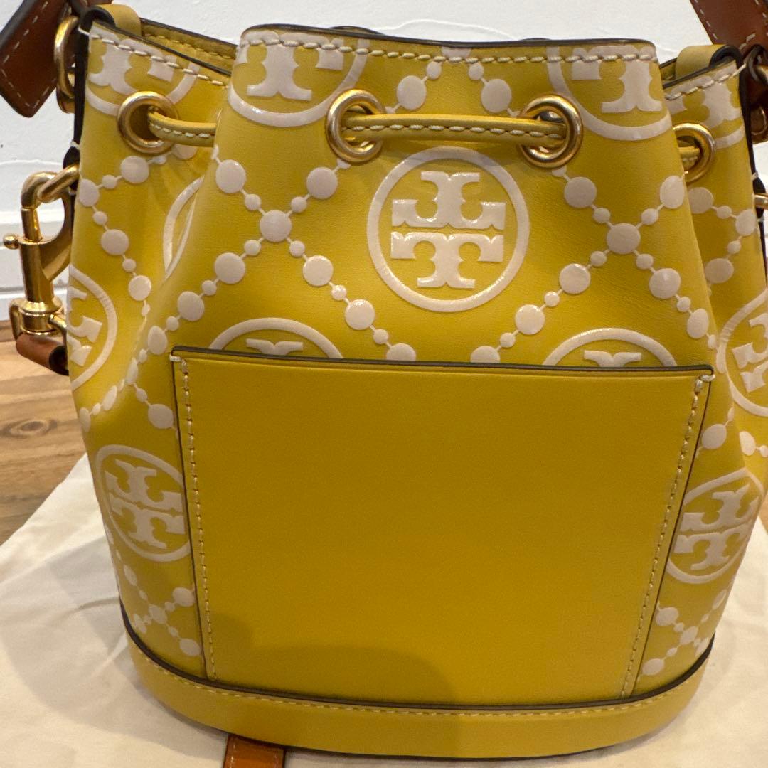 Tory Burch バケットバック　イエロー