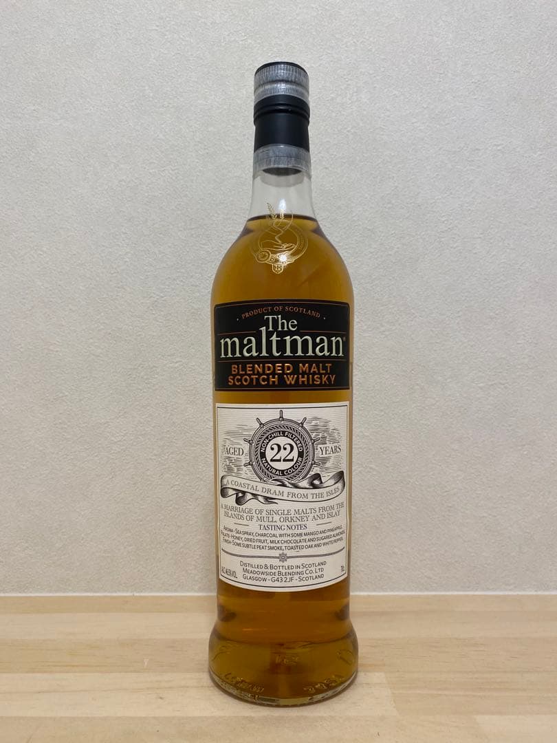 【破格】ザ モルトマン アイランズブレンデッドモルト｛1999｝22年