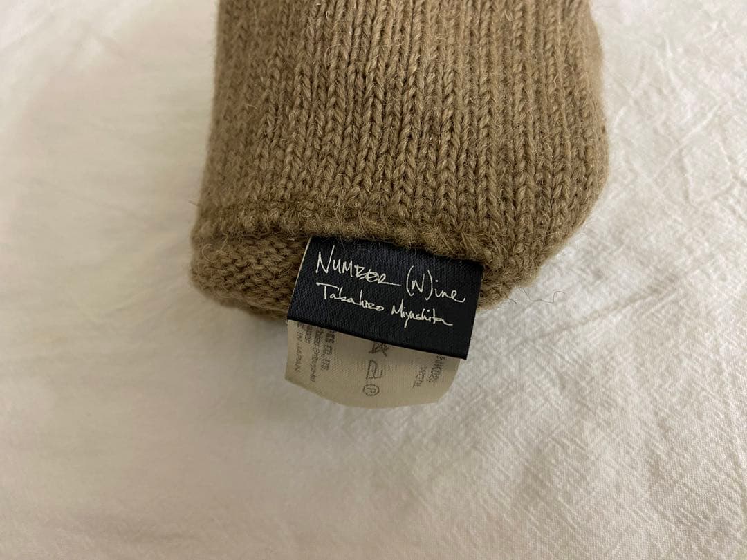Number (N)ine ナンバーナイン ウール 手袋