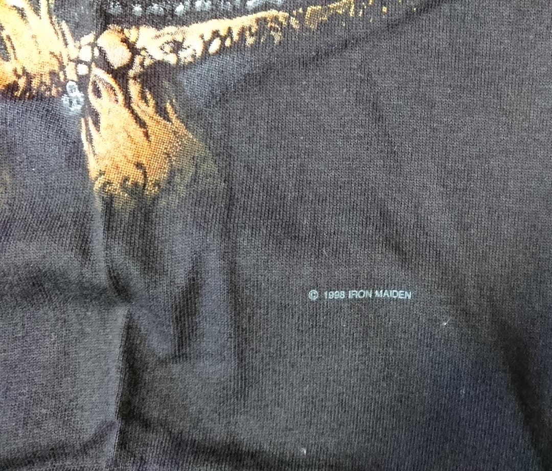 IRON MAIDEN / アイアンメイデン バンドTシャツ 未使用☆魔力の刻印