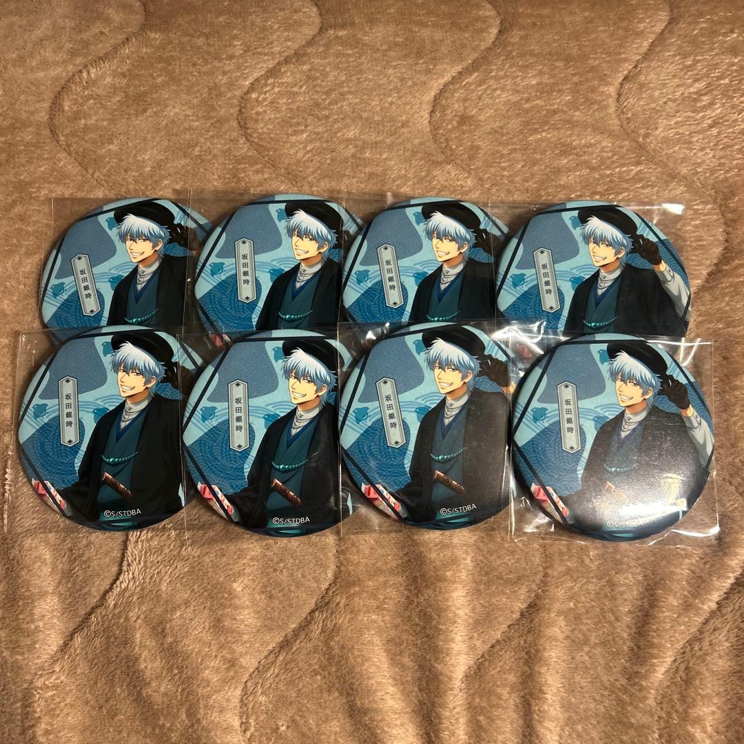銀魂 坂田銀時 レトロモダン BIG缶バッジ 8個セット