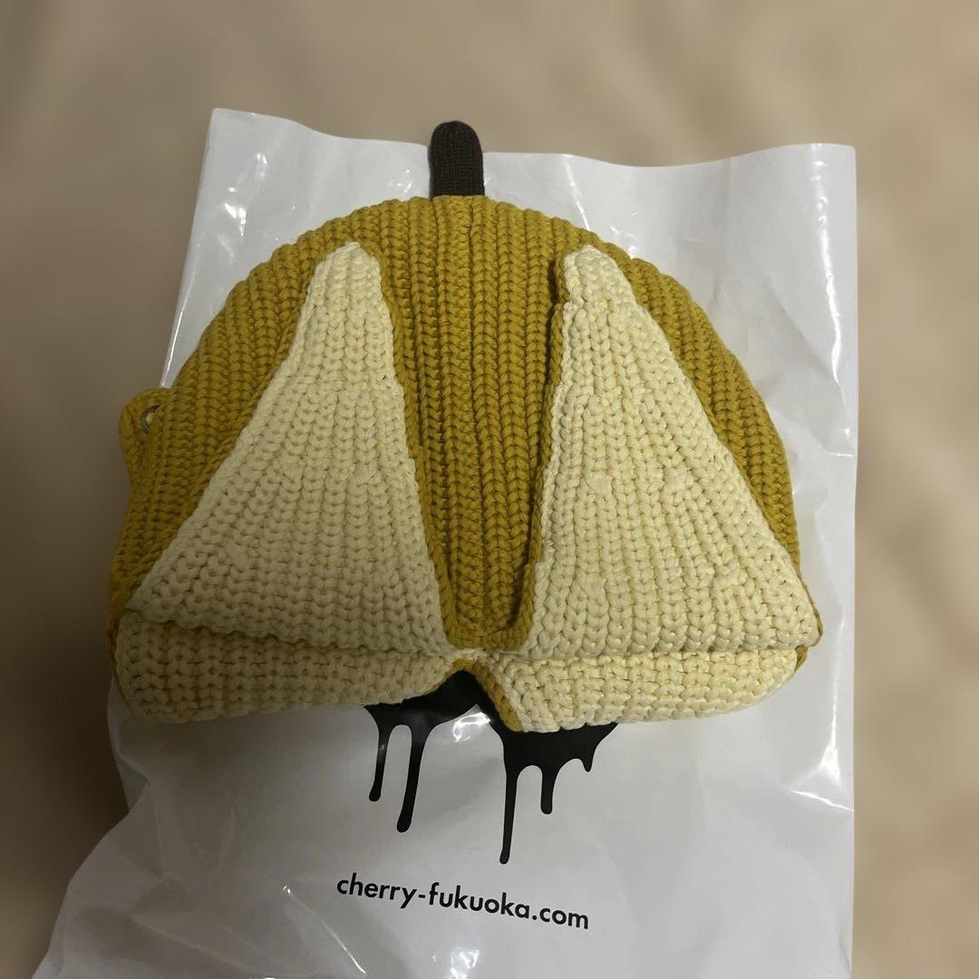 CHARLES JEFFREY LOVERBOY ニット帽 バナナモチーフ