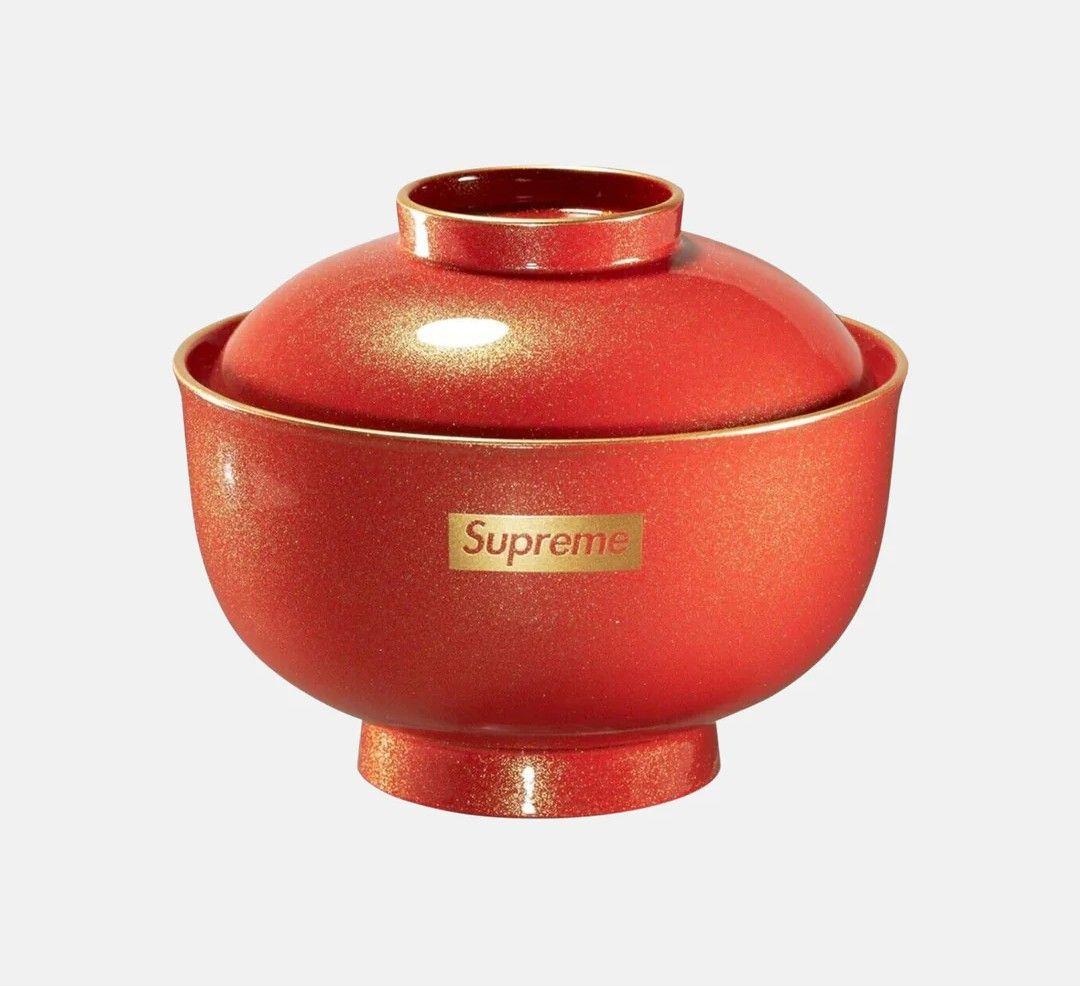 新品未開封 23FW Supreme Zoni Glitter Bowl Red
