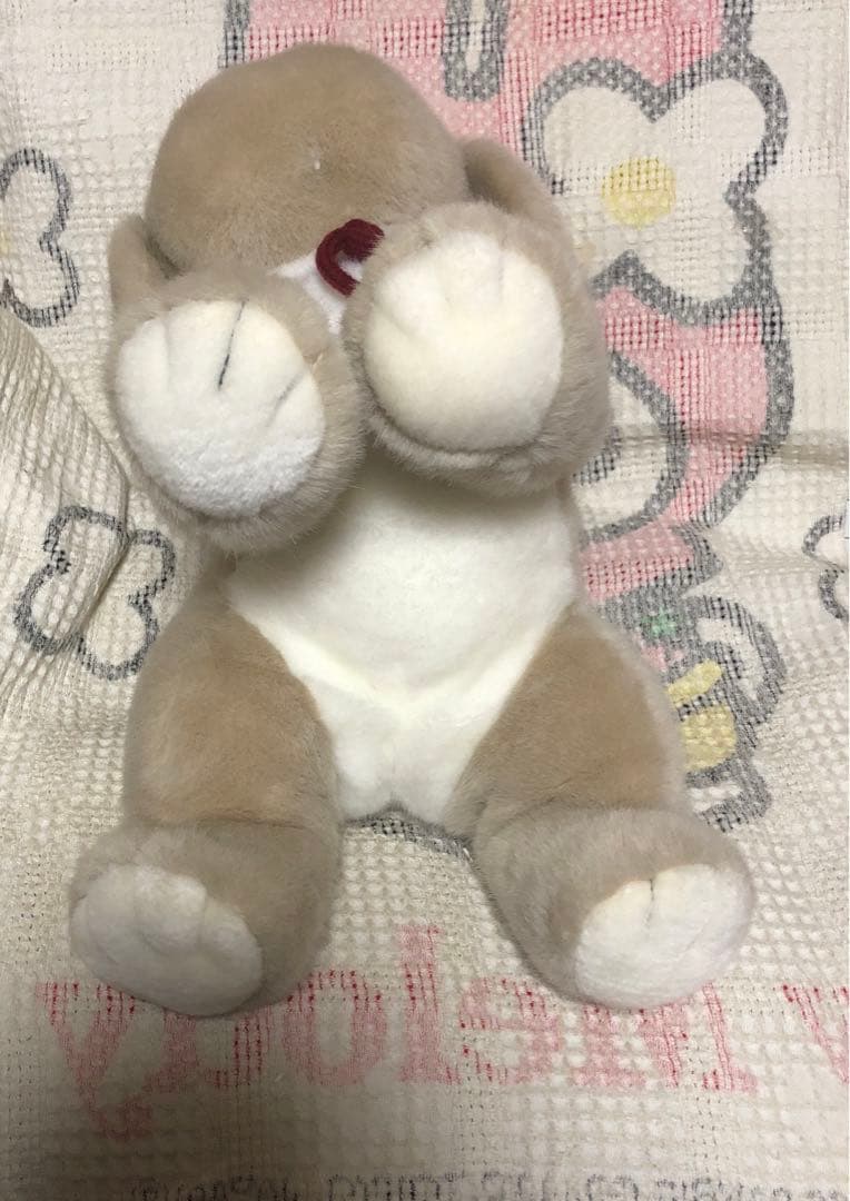 オリエンタルトーイ　うめ吉　寝そべりポーズ　ぬいぐるみ　50cm 紙タグ付