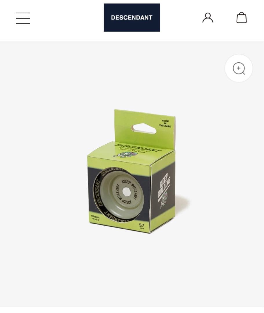 DESCENDANT ヨーヨー 2025ss