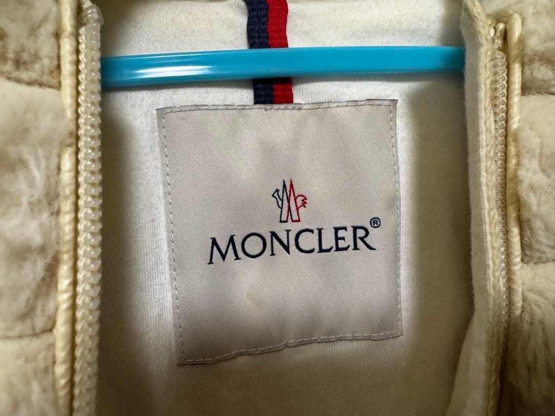 MONCLER モンクレール ベビー 白 アウター ジャンパー　80cm