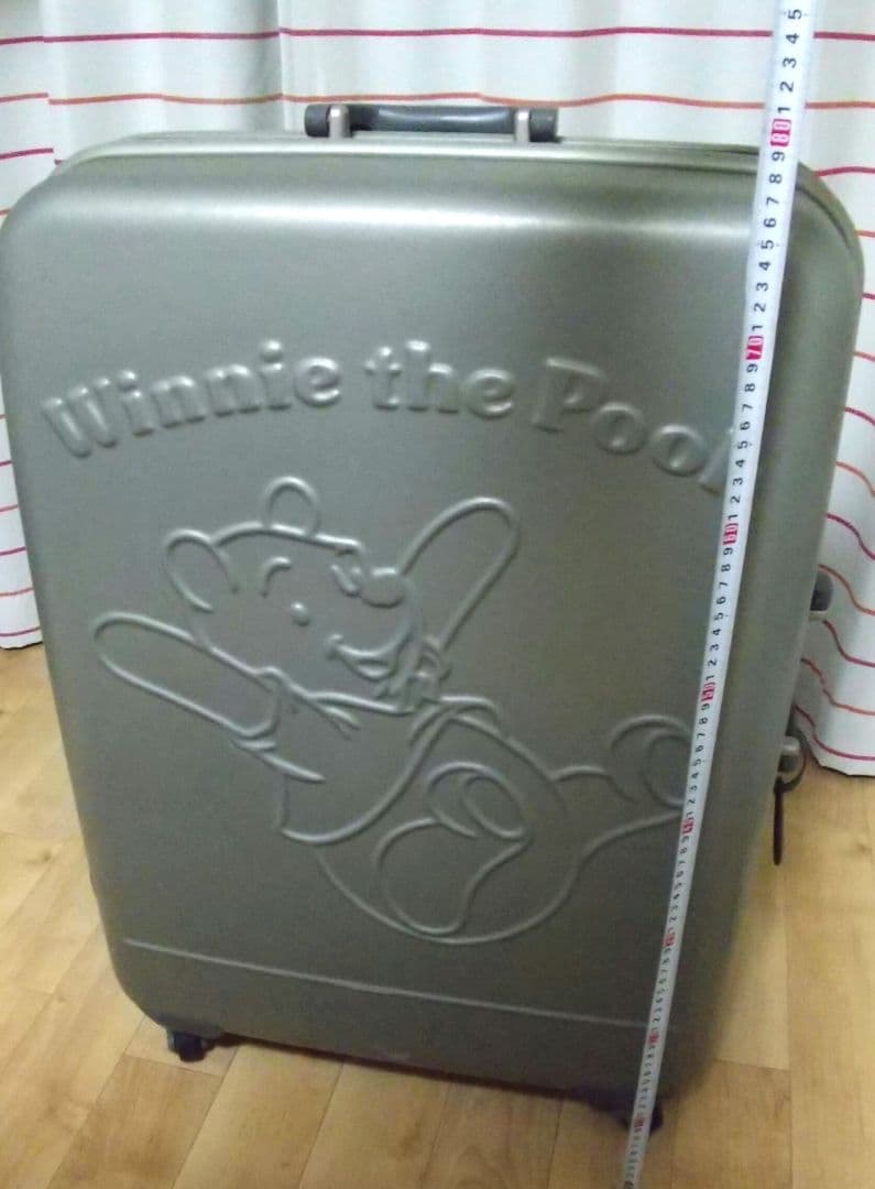 ウィニー・ザ・プー キャリーケース グレー