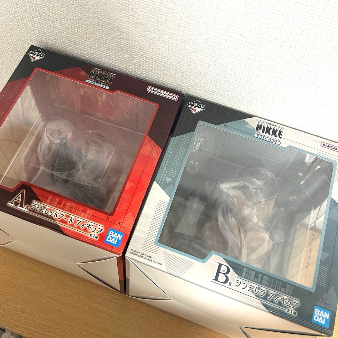 一番くじ 勝利の女神 A賞 ラピレッドフード B賞 シンデレラ フィギュア