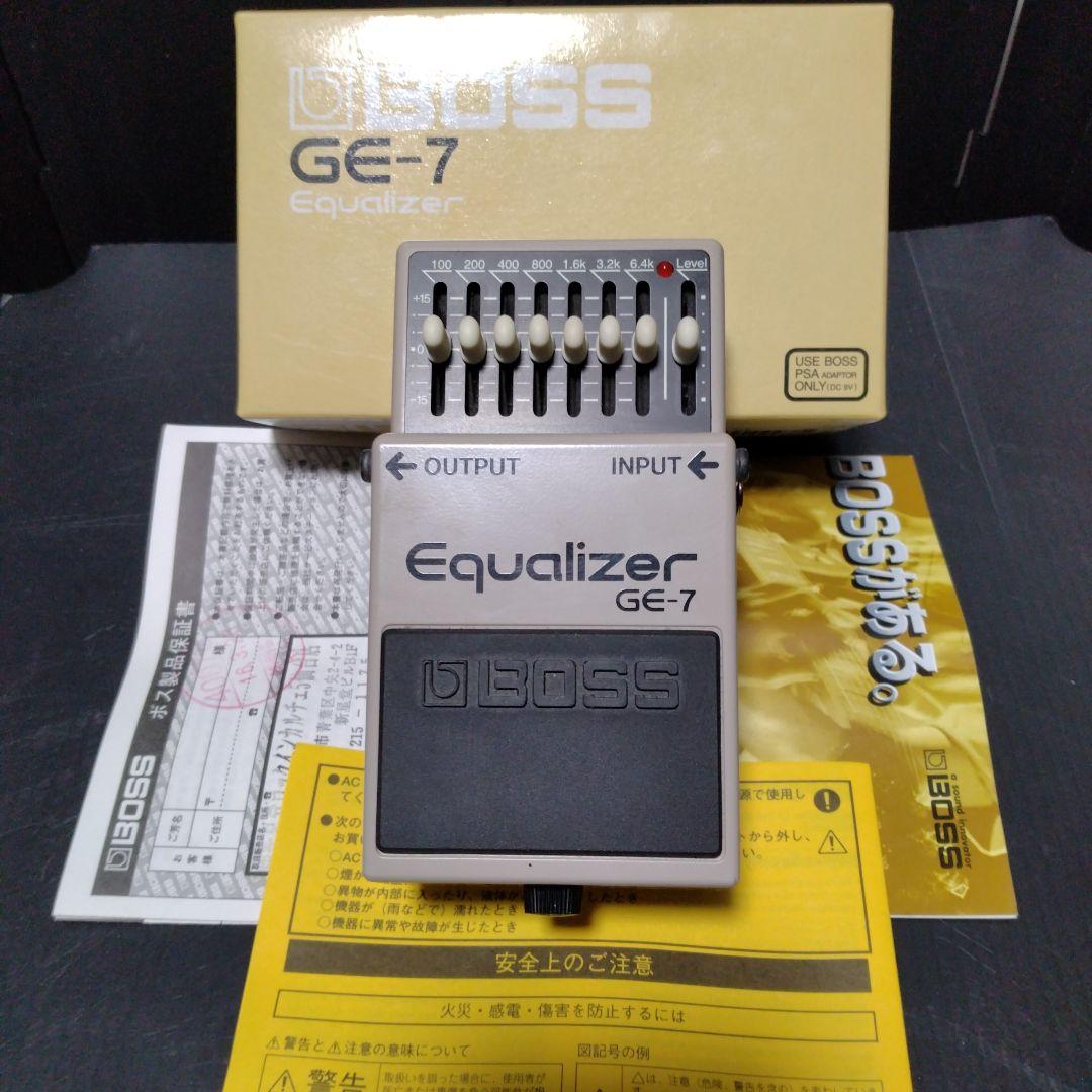 BOSS ボス GE-7 イコライザー Equalizer エフェクター