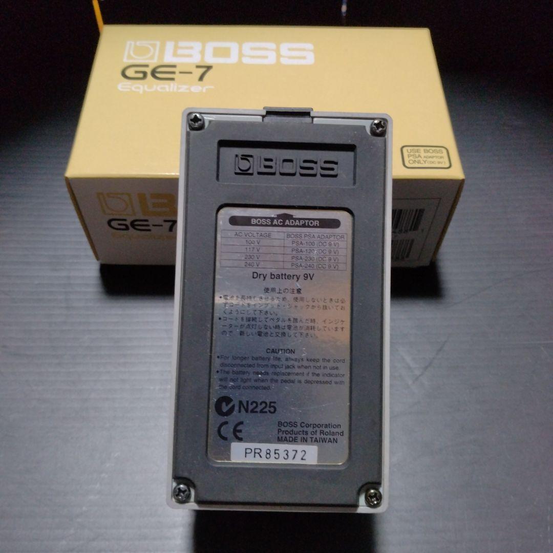 BOSS ボス GE-7 イコライザー Equalizer エフェクター