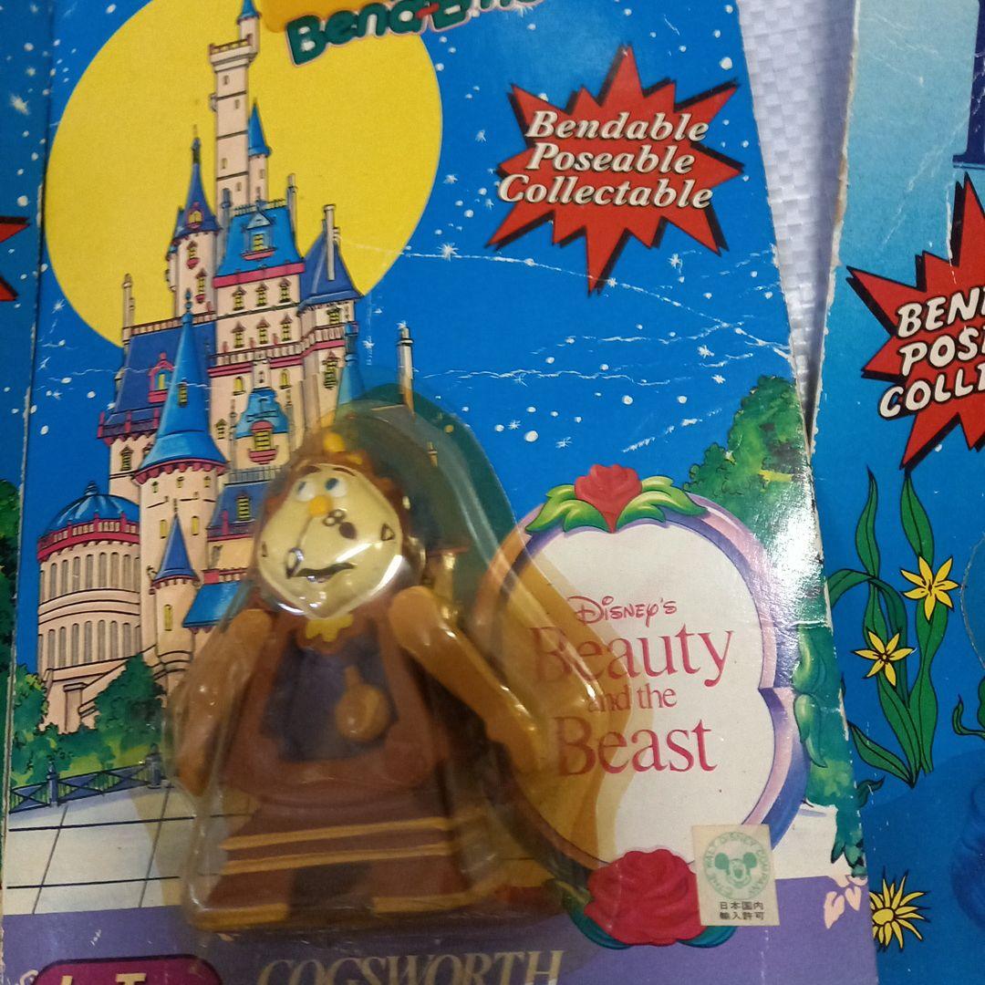 激レア☆JusToys☆Disney ☆ポーズドール☆美女と野獣、ダックテール他