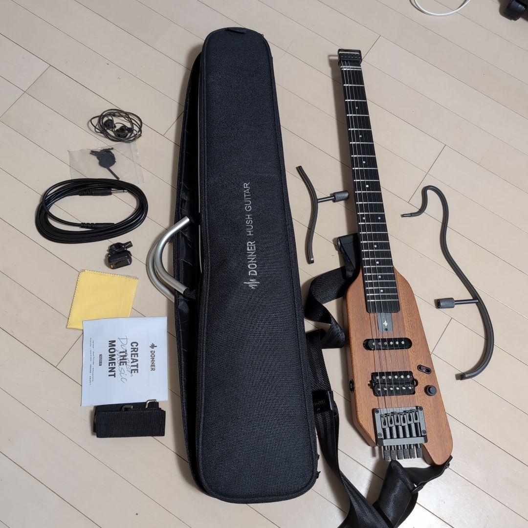 Donner HUSH-X エレキギター