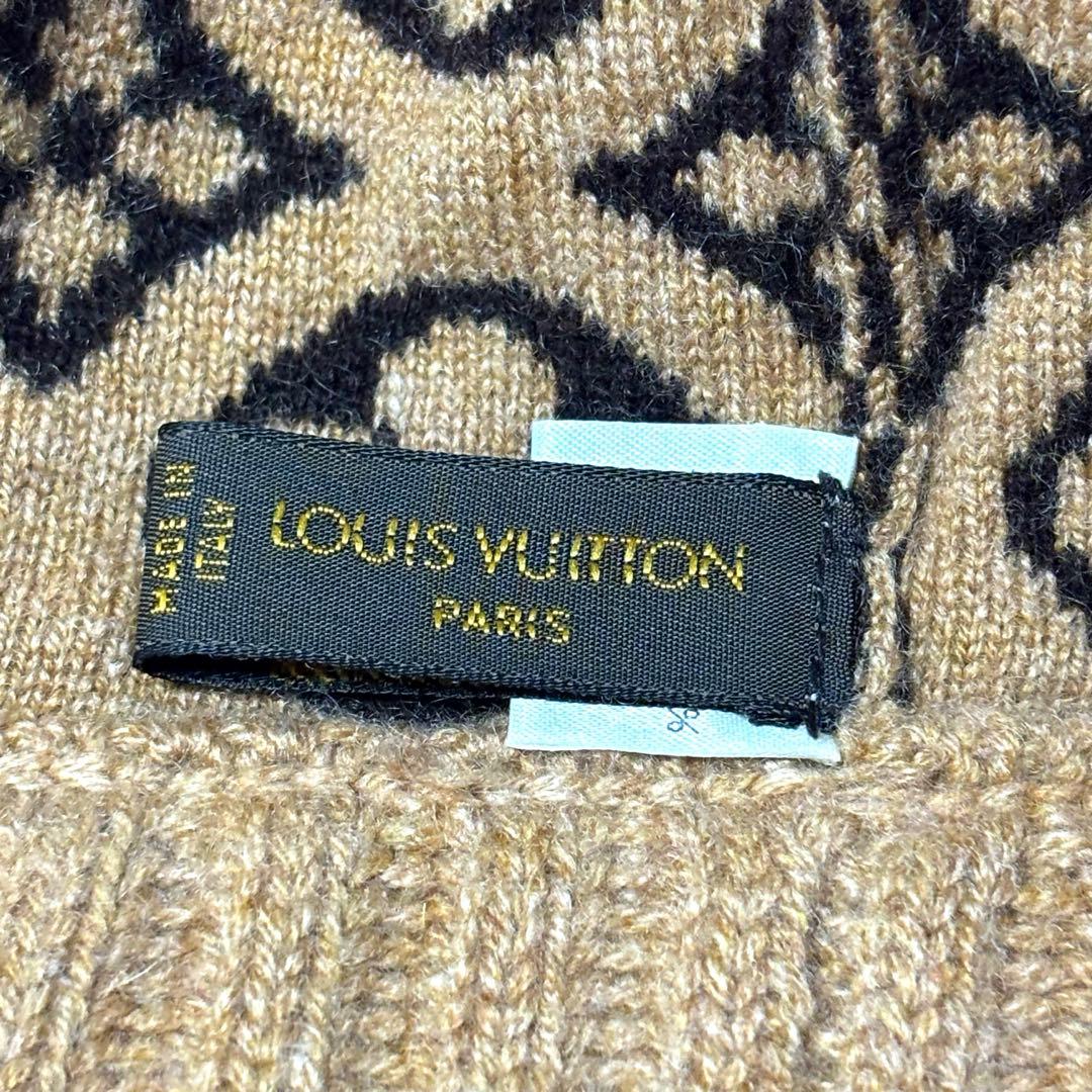 ルイヴィトン ニット帽 モノグラム 帽子 ボネスキー ビーニー カシミヤ