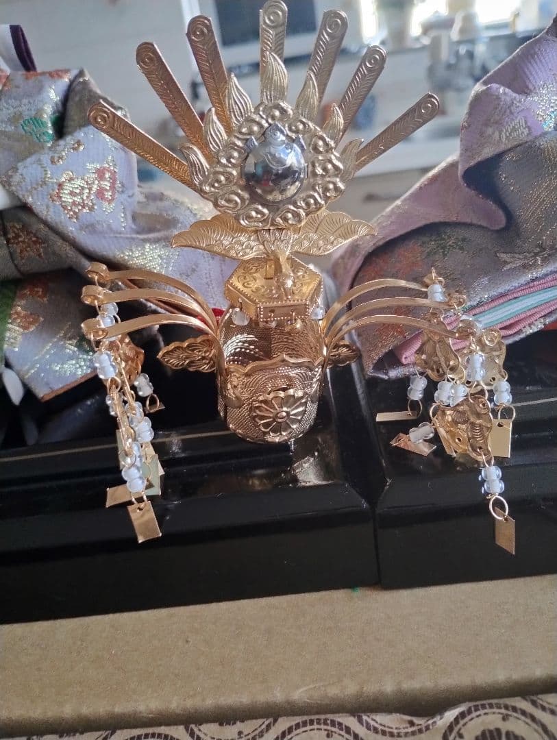 秀月　三段飾り雛人形セット