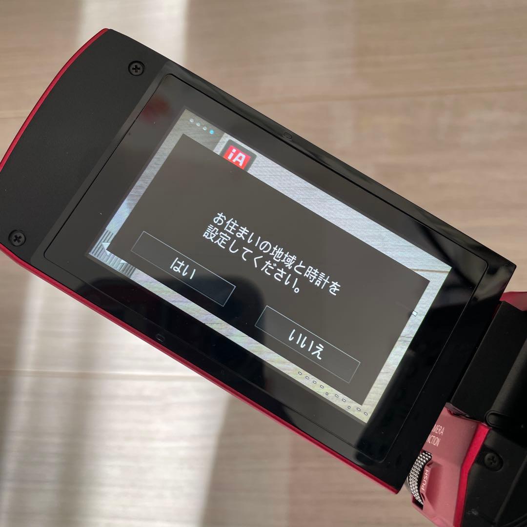 【未使用級】Panasonic 4Kビデオカメラ　HC-VX992M レッド