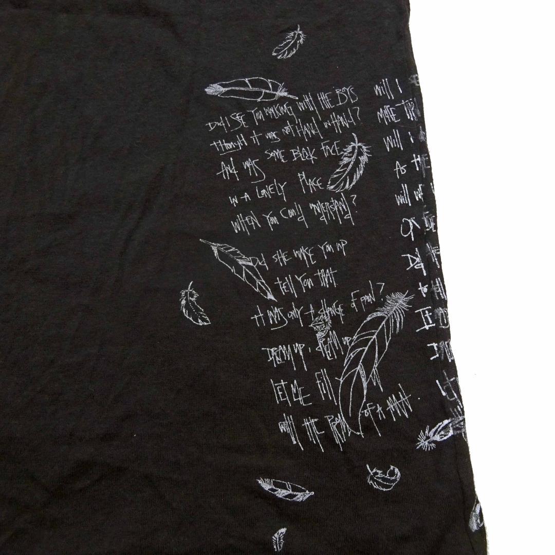 令*様 S08希少　ナンバーナイン羽根 カシミア入りニットノースリーブ3タングト