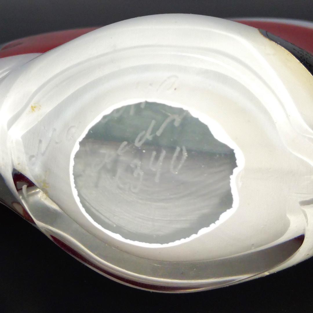 Marcolin Art Crystal マルコリン・アート・クリスタル 赤白