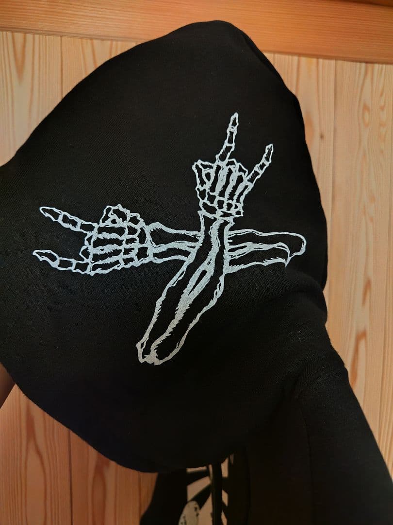 マキシマム ザ ホルモン ハードコアチョコレート ヘドバン大虐殺コラボパーカー