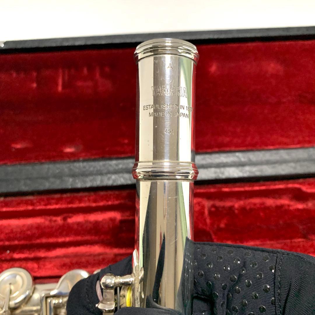 YAMAHA YFL-451 フルート 管楽器 シルバー ケース付属#1709