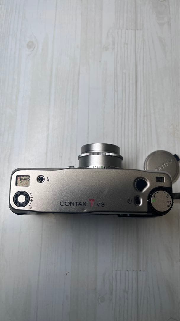 【フィルム付けないで確認した】CONTAX Tvs コンパクトカメラ