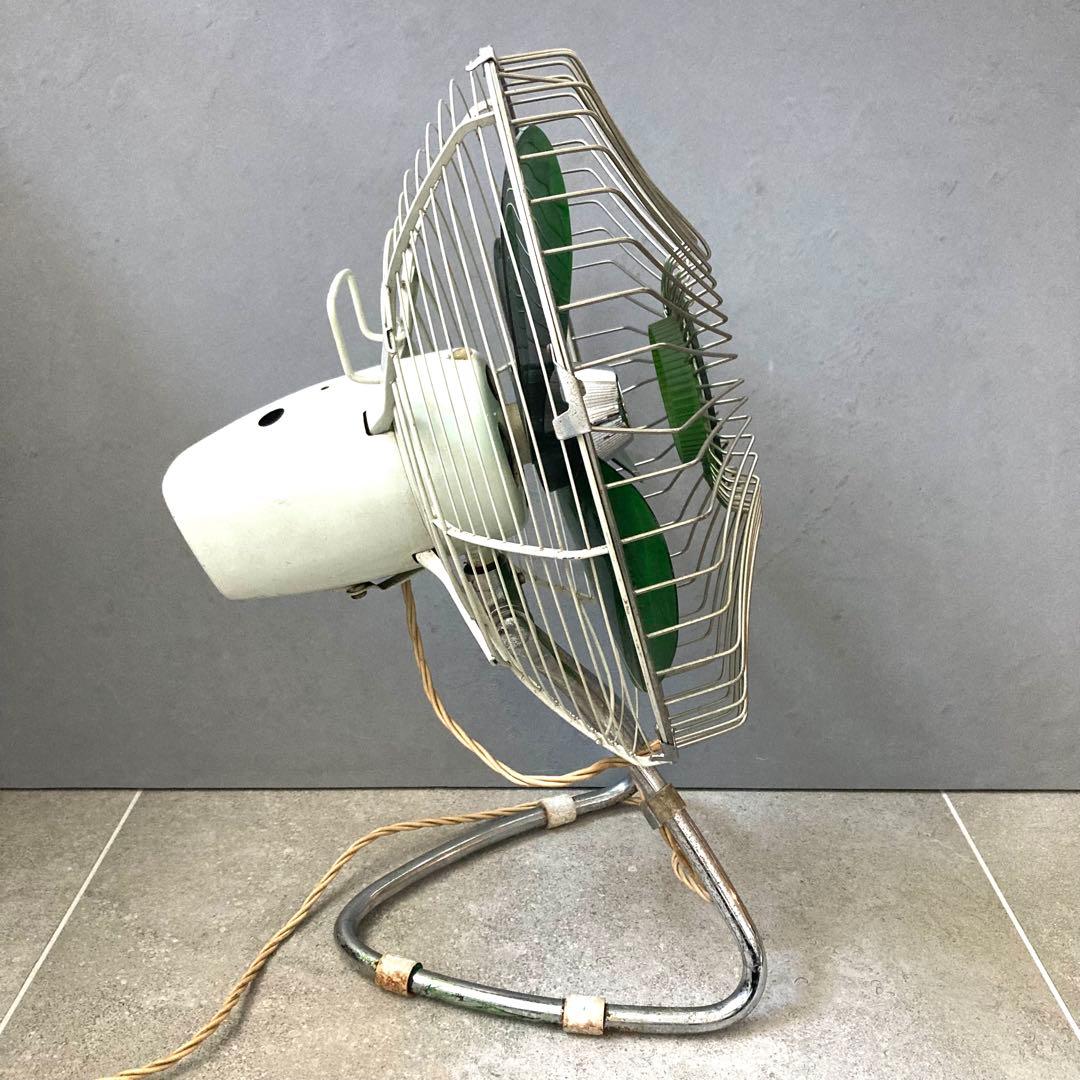 昭和レトロ 富士電機 サイレントファン 扇風機 3枚羽 レトロ家電