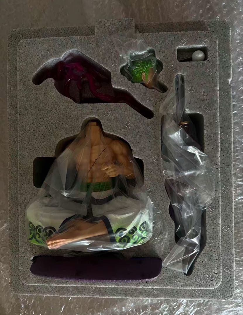 ワンピース 和の国 ゾロ フィギュア ガレージキット 塗装済み品1/8