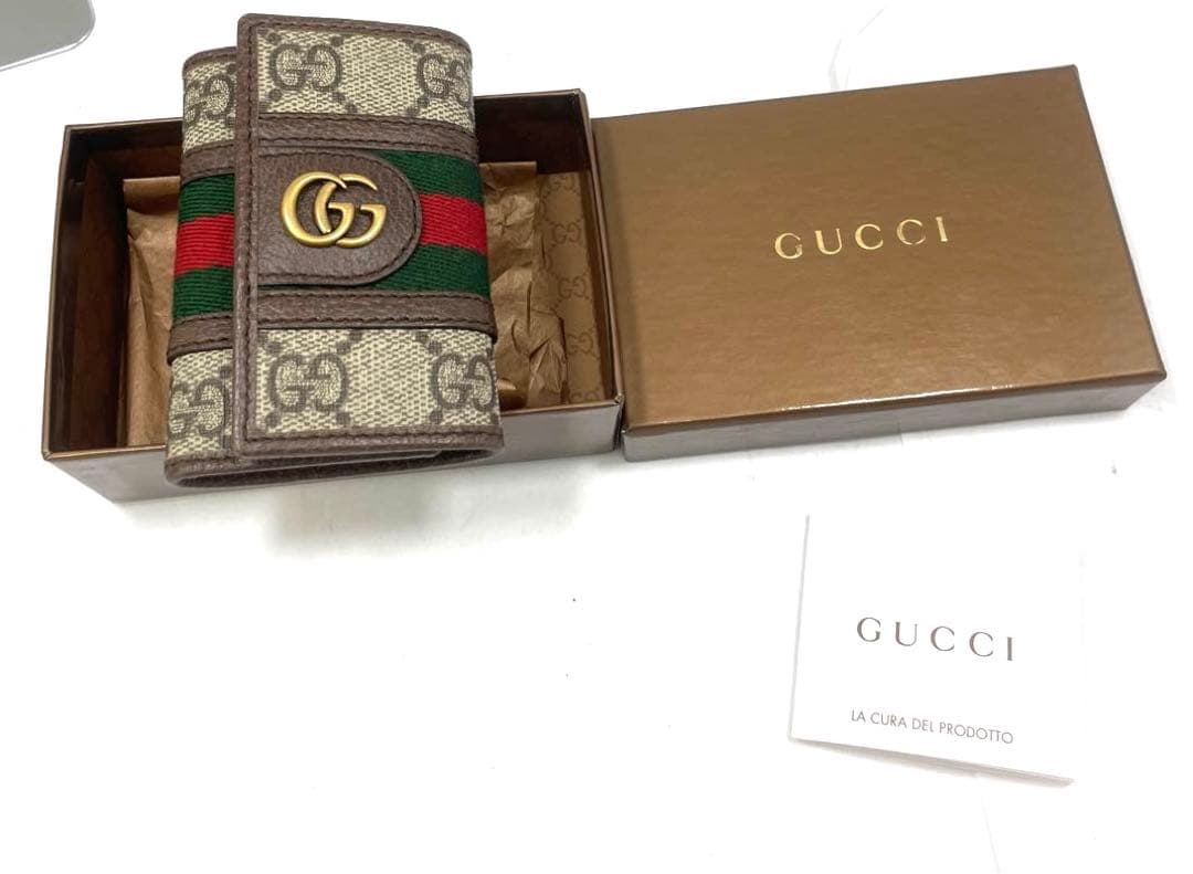 グッチ　GUCCI キーケース　美品　　シェリーライン　ソーホー 6連キーケース