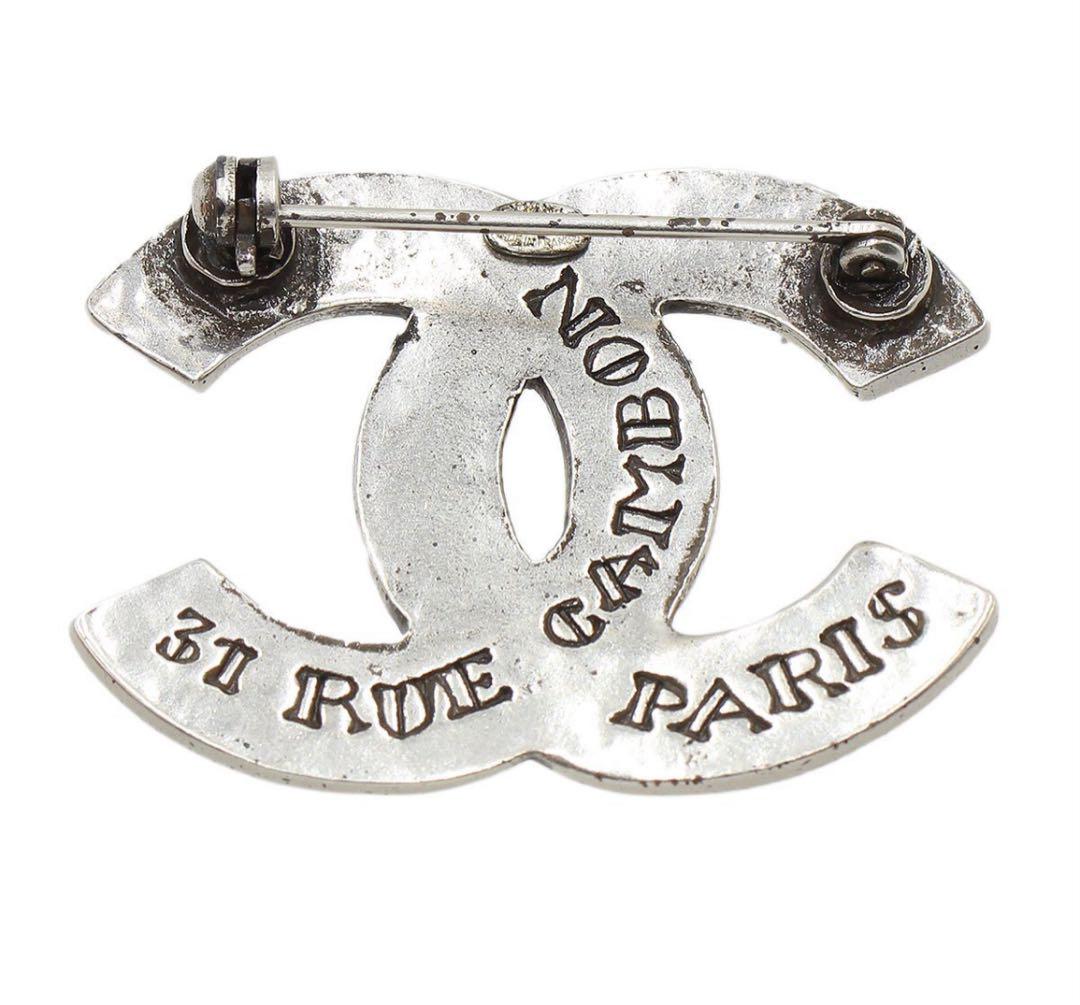 Q2359 美品 シャネル ココマークロゴ 31RUE CAMBON ブローチ