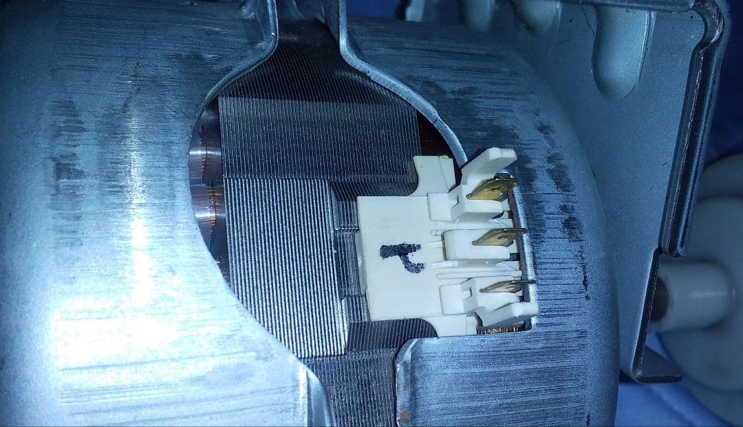 HITACHI　DE-N60WV　日立衣類乾燥機用モーター　中古　2016年式