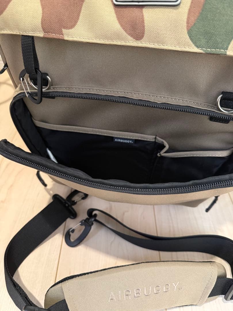いまだけ限定値下げ中 AIRBUGGY迷彩バックパック　3way