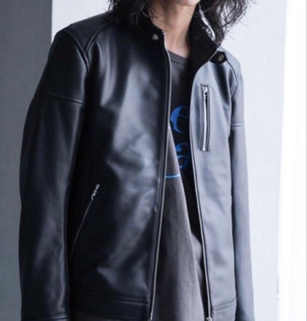 RattleTrap ブラウン レザー シングルライダースジャケット XL