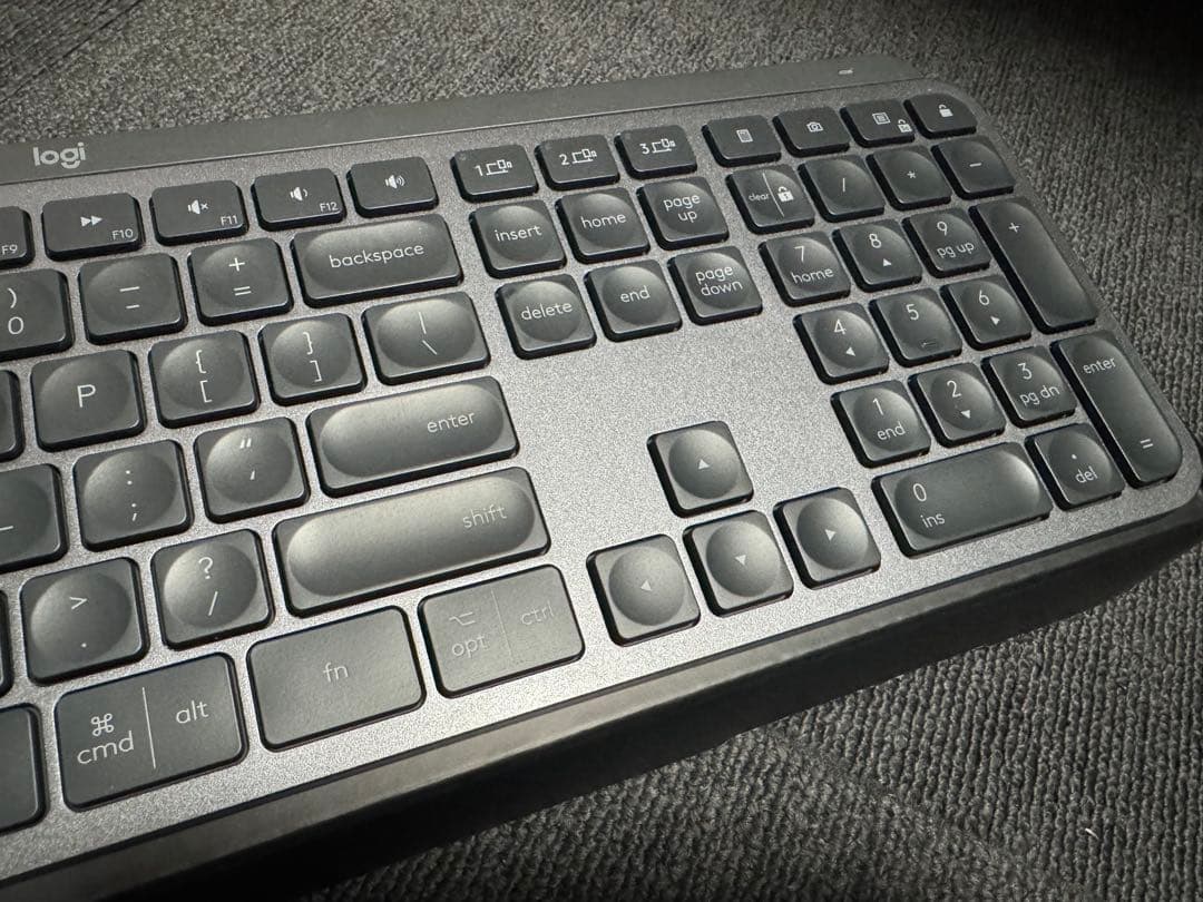 ロジテック｜MX KEYS ワイヤレス キーボード｜US配列｜ほぼ未使用