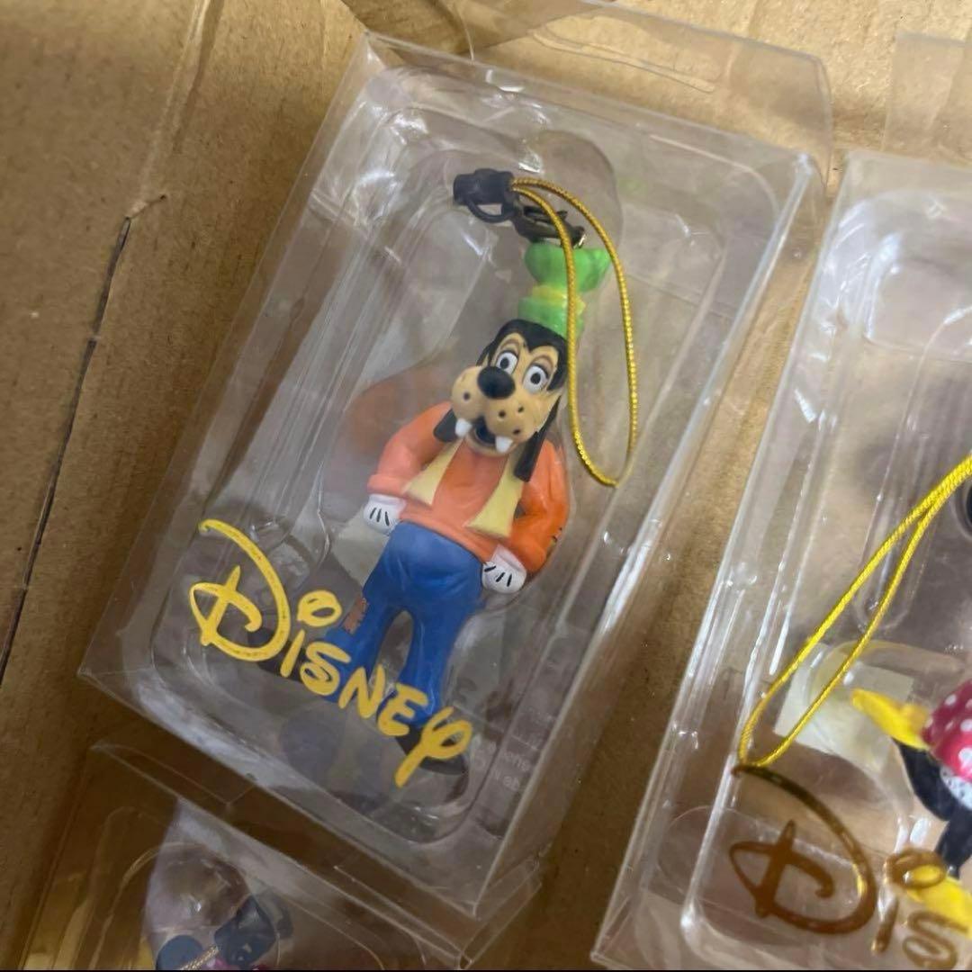 レア　ヴィンテージ　ディズニーキャラクターストラップ　フィギュア　1セット