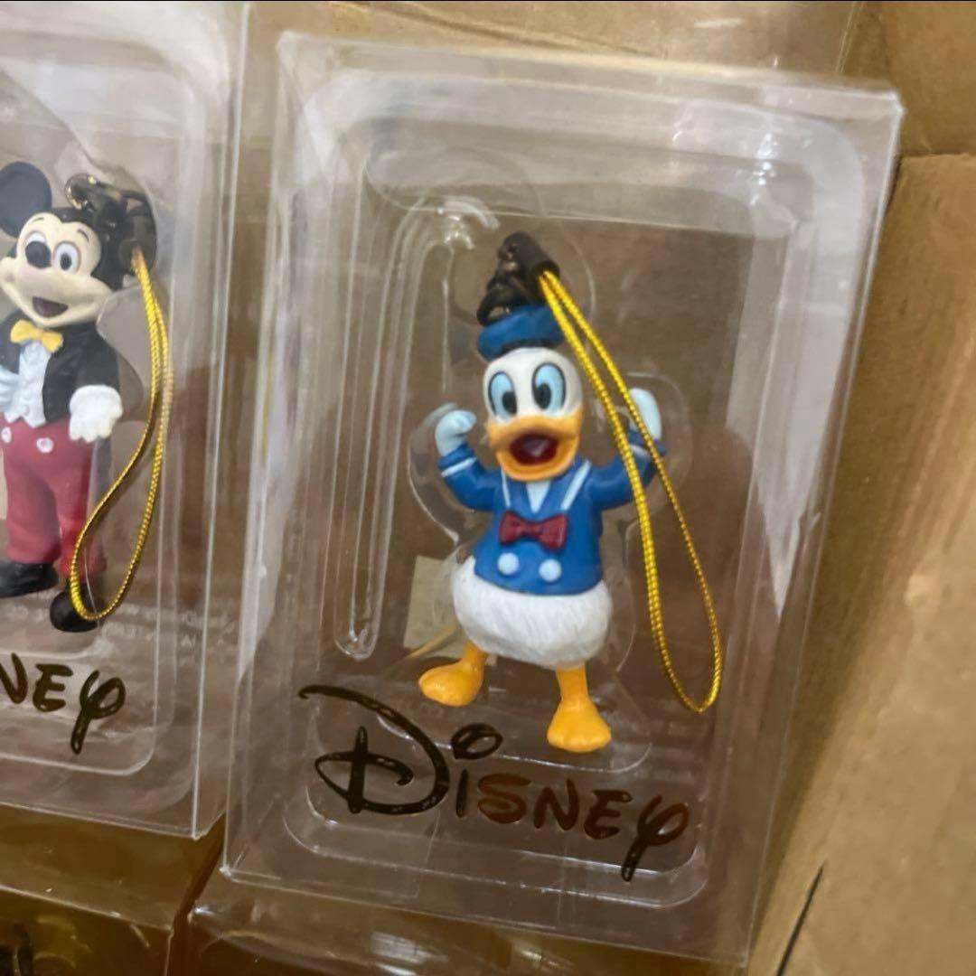 レア　ヴィンテージ　ディズニーキャラクターストラップ　フィギュア　1セット