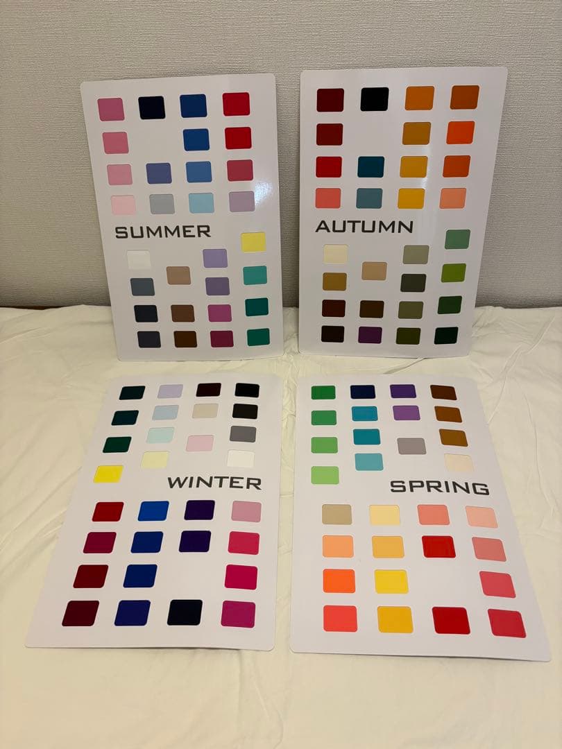 ICBI パーソナルカラー ドレープセット120枚