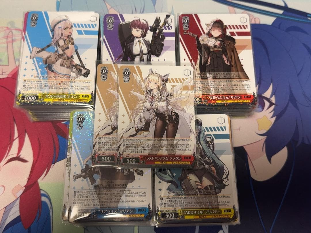 ヴァイスシュヴァルツ NIKKE RR以下 TD 4コン＋PR 2枚