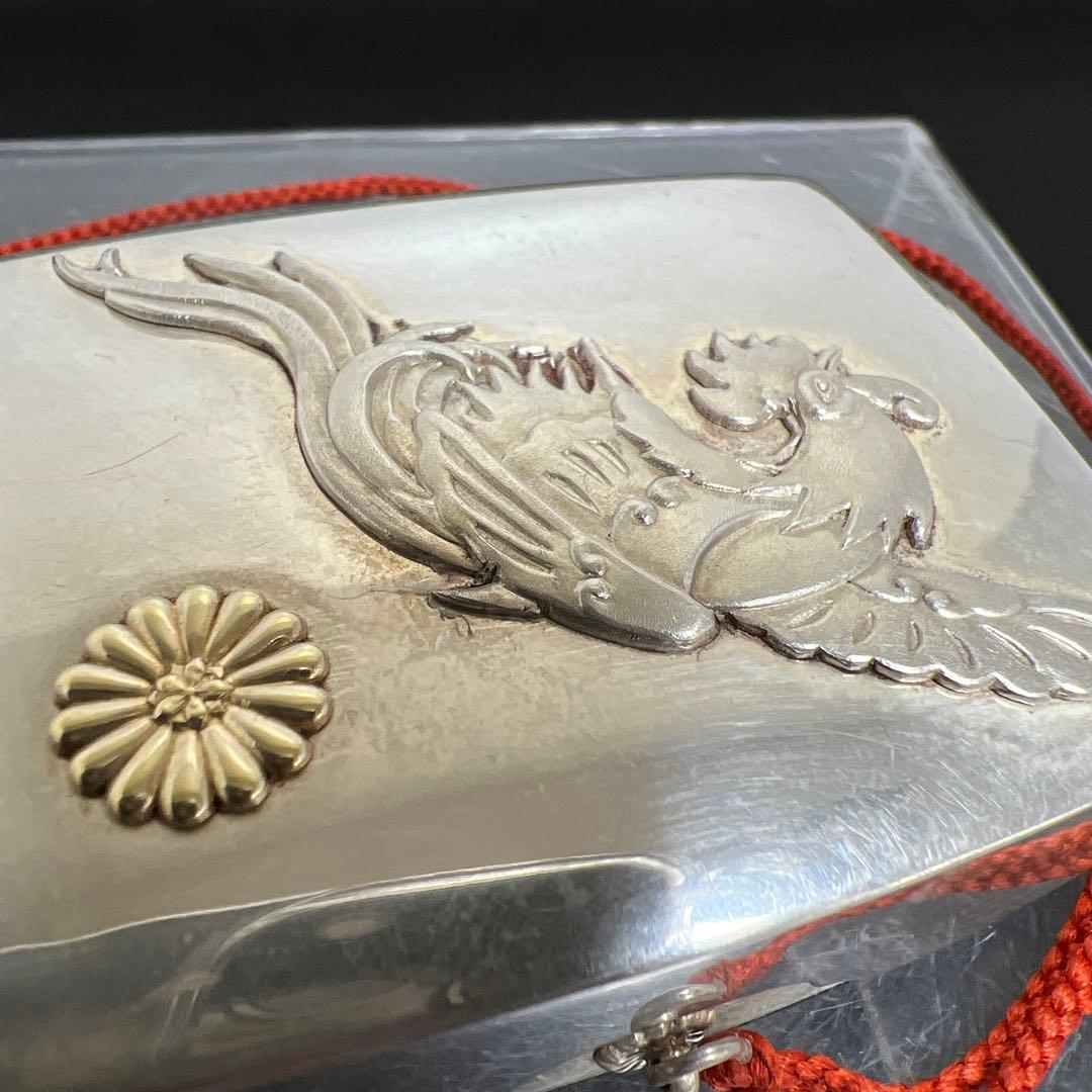 専用　天皇家　御下賜品　純銀小林製　鳳凰文　ボンボニエール　トニエ　61g