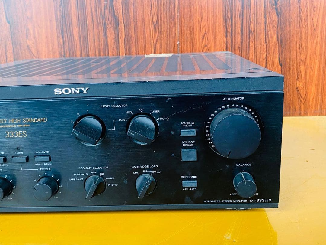 SONY 333ES アンプ