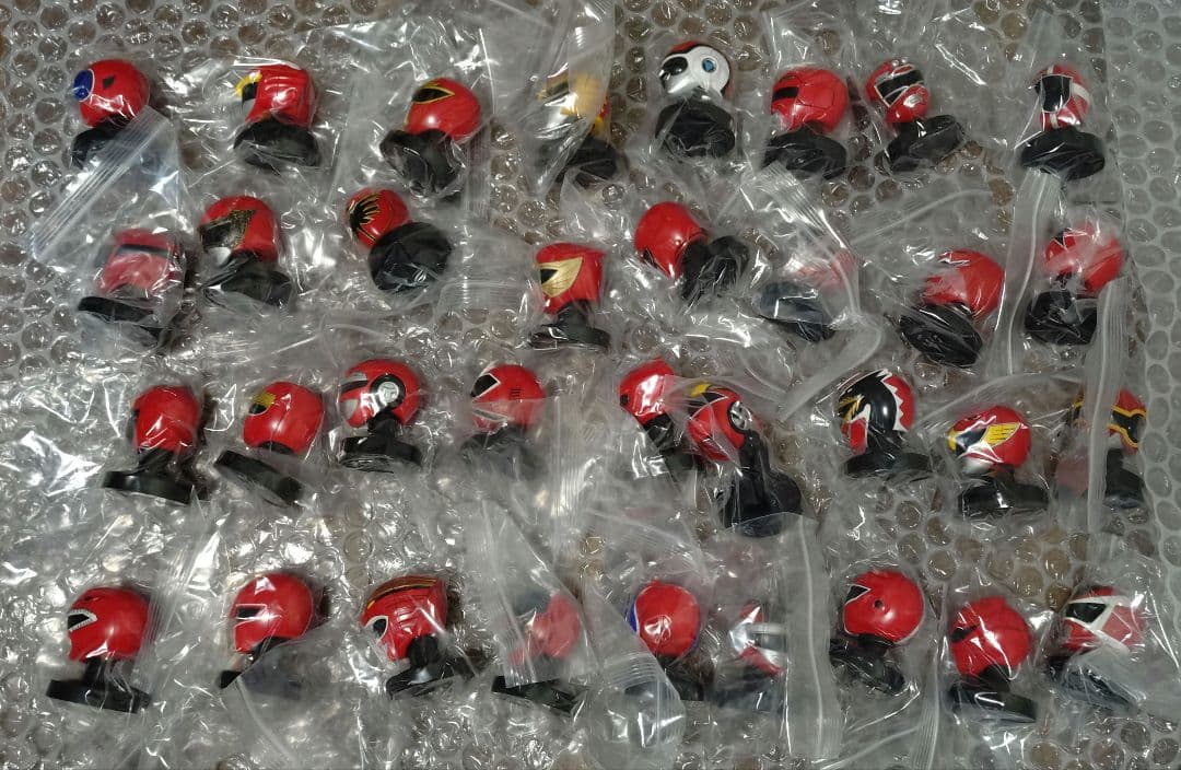 マスクコレクション スーパー戦隊 レッド36個セット